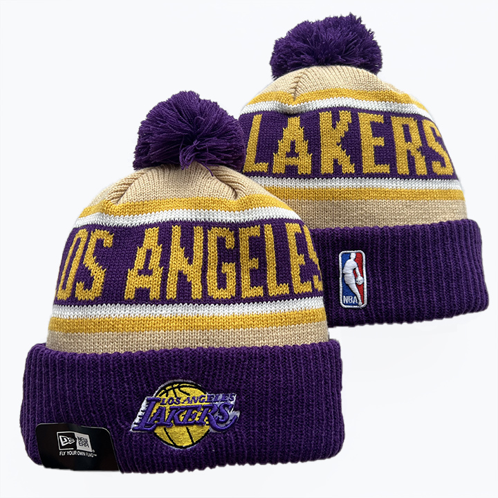 Los Angeles Lakers 2025 Knit Hats 007